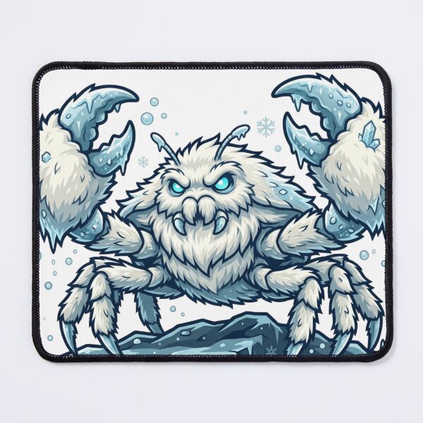 Item preview, Yeti Crab | Sea Angels | Furry Creature Of The Sea designed and sold by Charming-Sip.