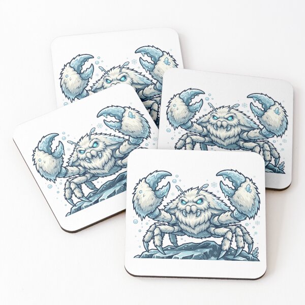 Item preview, Yeti Crab | Sea Angels | Furry Creature Of The Sea designed and sold by Charming-Sip.