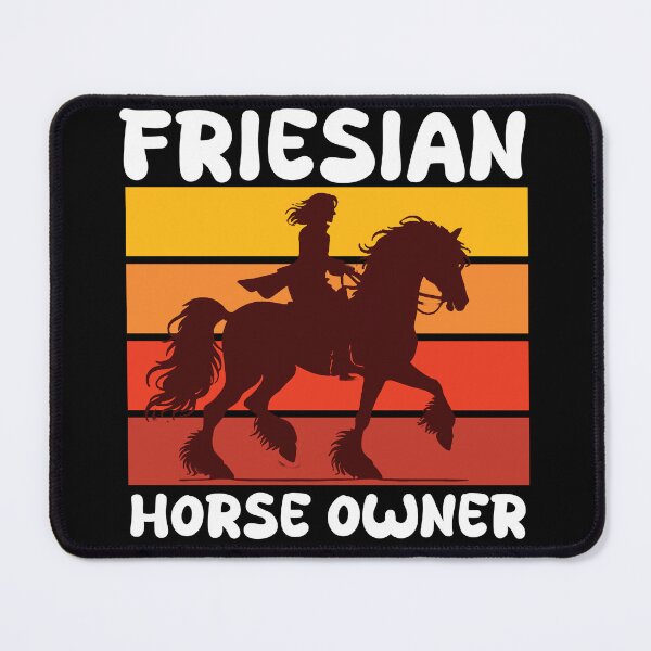 Item preview, Retro Friesian Horse Owner - Vintage Sunset Equestrian  designed and sold by Abibless1998.