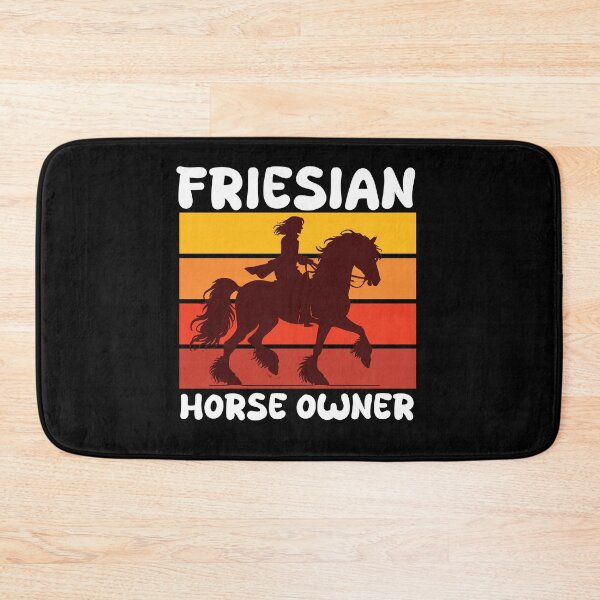 Item preview, Retro Friesian Horse Owner - Vintage Sunset Equestrian  designed and sold by Abibless1998.