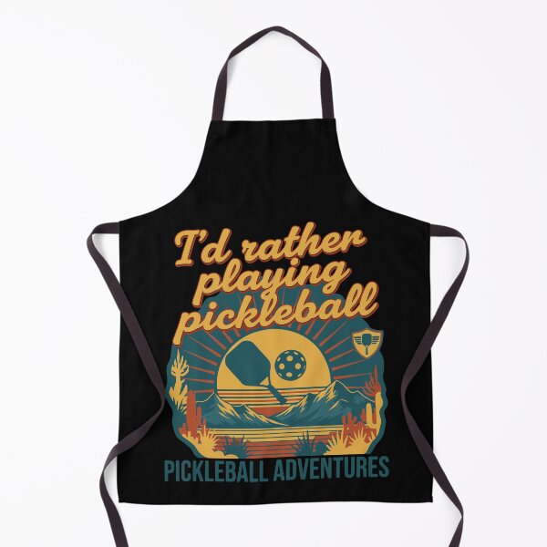 Item preview, Pickleball Id Rather Playing Pickleball Adventures designed and sold by LuminOrb.