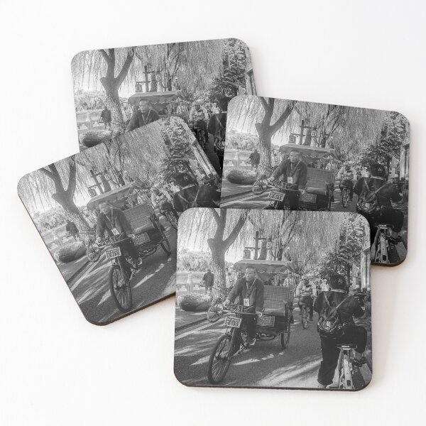 Item preview, Beijing Bicycle Street Photography Black and White designed and sold by DrTol.
