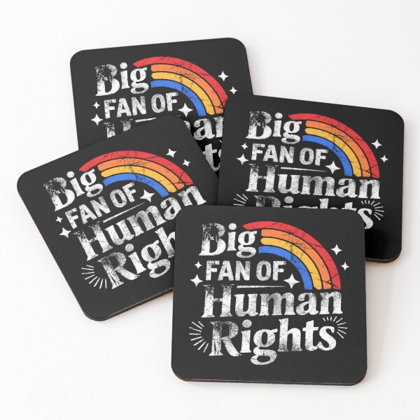 Item preview, Big Fan Of Human Rights Standing Strong For Justice Equality And Resistance designed and sold by SkeletonsDanger.