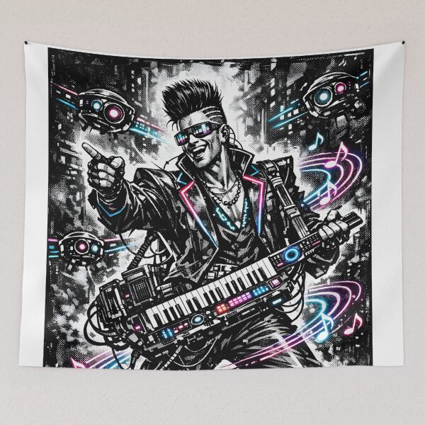 Item preview, The Cyber Bard designed and sold by MundaLife.