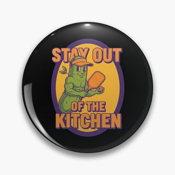 Item preview, Pickleball Funny Player Stay Out Of The Kitchen designed and sold by LuminOrb.