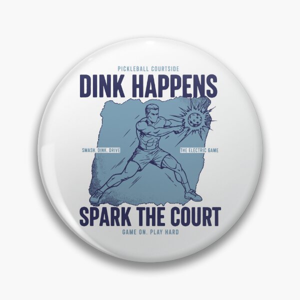 Item preview, Pickleball Funny Player Dink Happens Play Love designed and sold by LuminOrb.
