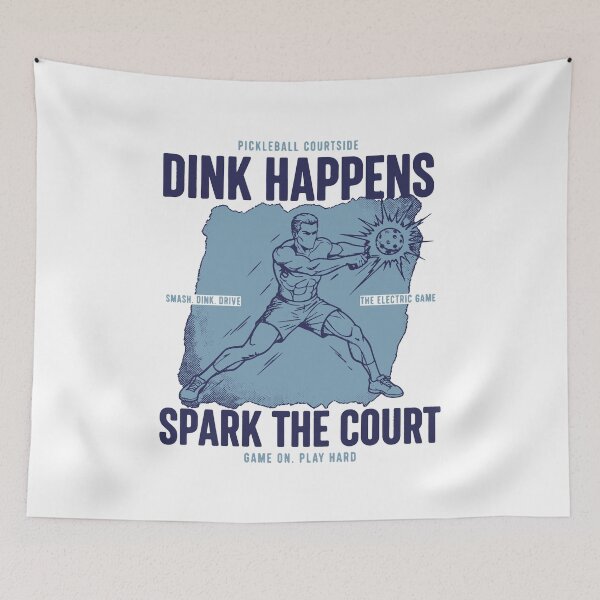 Item preview, Pickleball Funny Player Dink Happens Play Love designed and sold by LuminOrb.