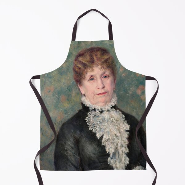 Item preview, Portrait De Madame Fould by Pierre-Auguste Renoir: Elegant Impressionist Portrait designed and sold by artofuniverse.