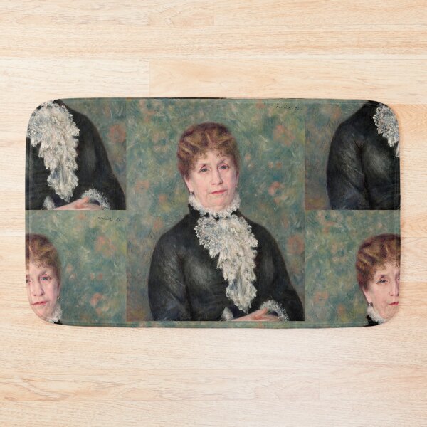 Item preview, Portrait De Madame Fould by Pierre-Auguste Renoir: Elegant Impressionist Portrait designed and sold by artofuniverse.
