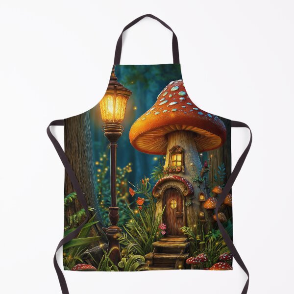 Aperçu de l'œuvre Crépuscule à la Maison des Champignons des Fées créée et vendue par MyMagicalPlace.