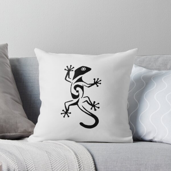 Item preview, Tribal Gecko Lizard Minimalist Art designed and sold by DESIGN DIMENSION .