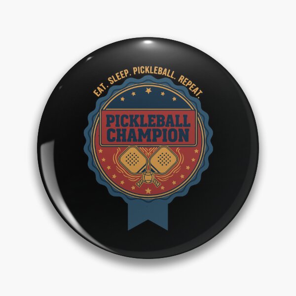 Item preview, Pickleball Champion Eat Sleep Pickleball Repeat designed and sold by LuminOrb.