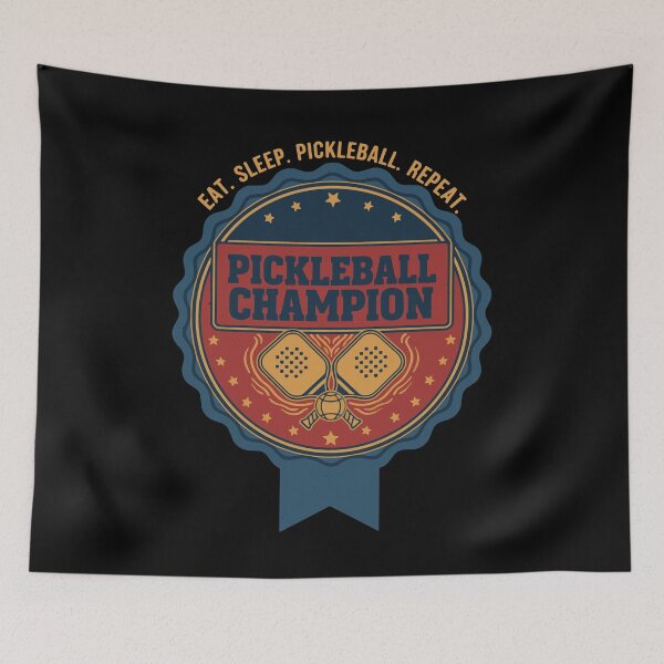 Item preview, Pickleball Champion Eat Sleep Pickleball Repeat designed and sold by LuminOrb.