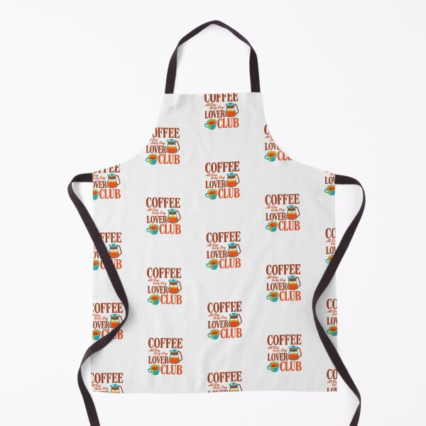 Item preview, Coffee Lover Club All Day Every Day — Retro Caffeine Typography Illustration designed and sold by Colorful-Garden.