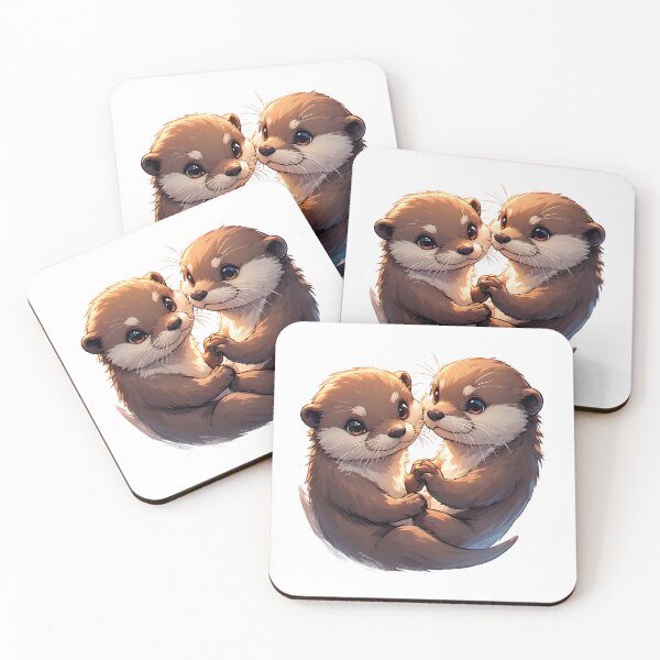 Item preview, Significant Otters Funny Love Pun Design designed and sold by owi-art.