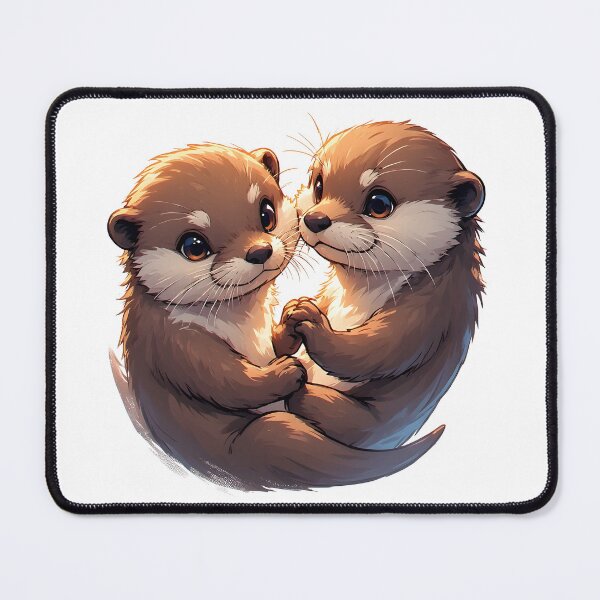 Item preview, Significant Otters Funny Love Pun Design designed and sold by owi-art.