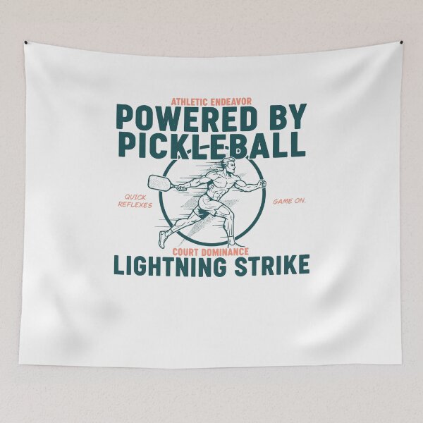 Item preview, Pickleball Powered By Pickleball Lightning Strike designed and sold by LuminOrb.