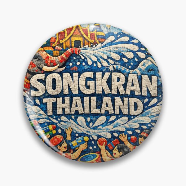 Item preview, Patchwork Songkran: Every Drop Tells a Story designed and sold by Vanich-Panich.