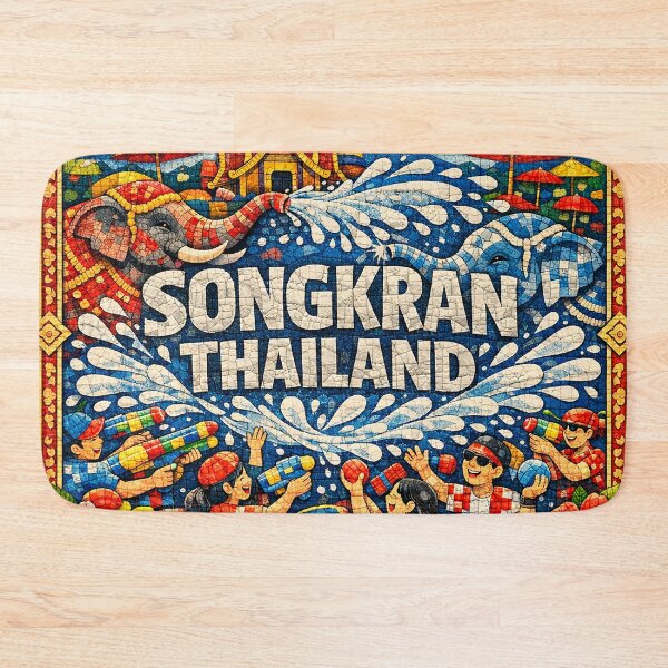 Item preview, Patchwork Songkran: Every Drop Tells a Story designed and sold by Vanich-Panich.