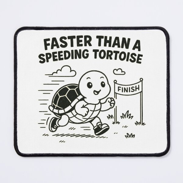 Item preview, Faster Than a Speeding Tortoise designed and sold by ChirpInc.