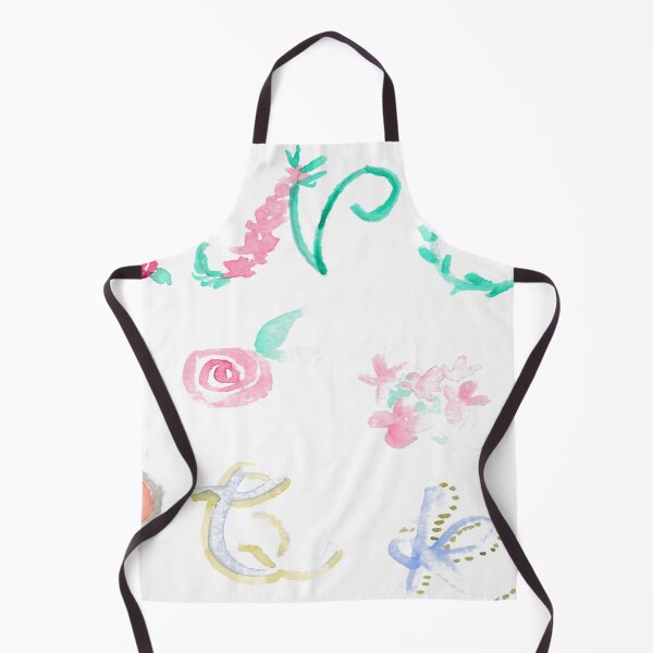 Item preview, 005 Abstract Roses Letters - Colorful Typography designed and sold by FrenkyTank.