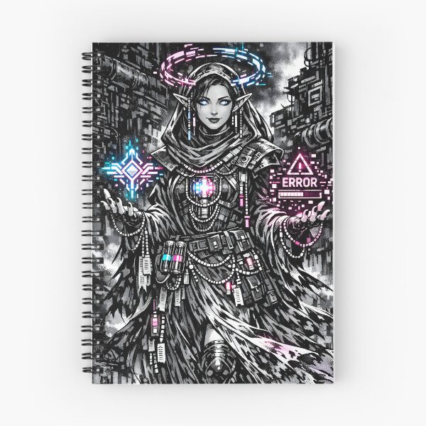 Item preview, Cyber Cleric designed and sold by MundaLife.