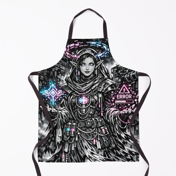 Item preview, Cyber Cleric designed and sold by MundaLife.