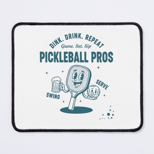 Item preview, Pickleball Funny Player Dink Drink Repeat Pros designed and sold by LuminOrb.