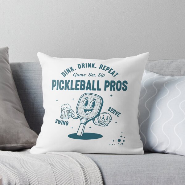 Item preview, Pickleball Funny Player Dink Drink Repeat Pros designed and sold by LuminOrb.