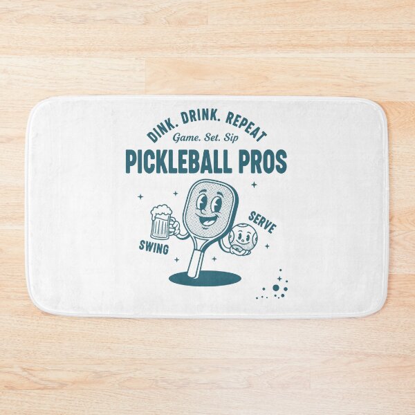 Item preview, Pickleball Funny Player Dink Drink Repeat Pros designed and sold by LuminOrb.