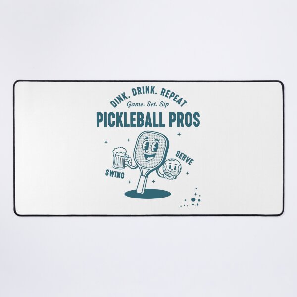 Item preview, Pickleball Funny Player Dink Drink Repeat Pros designed and sold by LuminOrb.