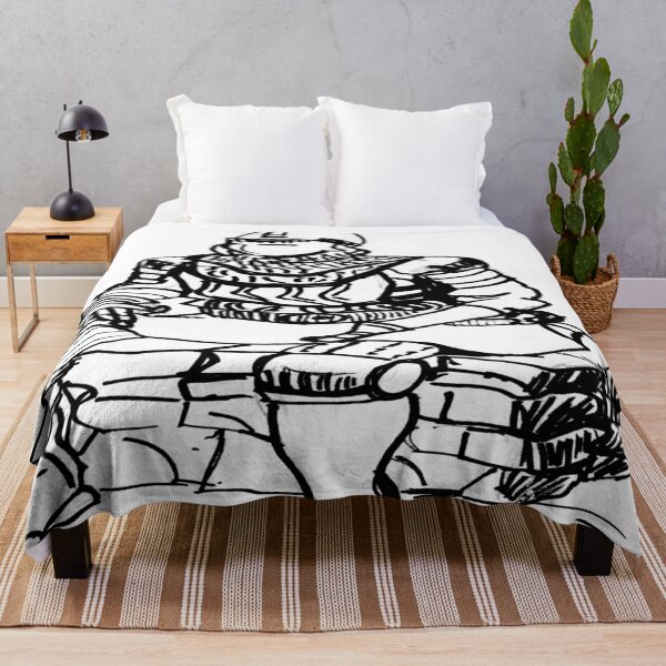 Item preview, 006 Knight on Rock - Minimal Line Art designed and sold by FrenkyTank.
