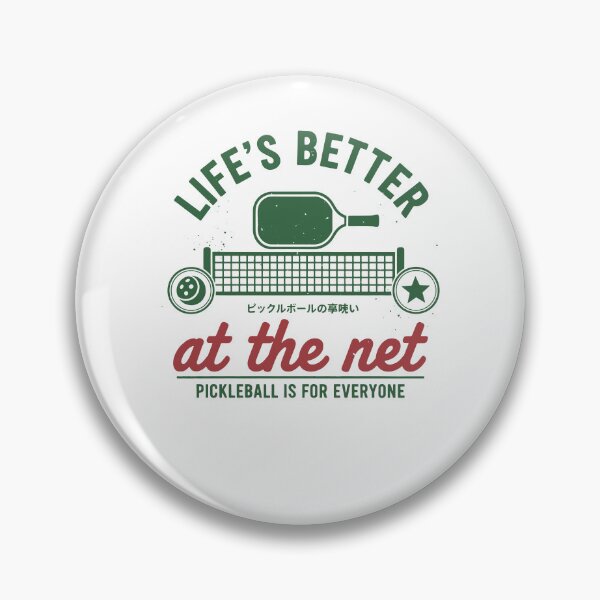 Item preview, Pickleball Player Life Better At The Net Love designed and sold by LuminOrb.