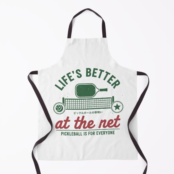Item preview, Pickleball Player Life Better At The Net Love designed and sold by LuminOrb.