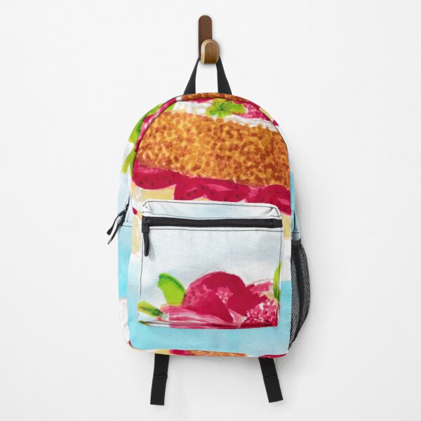 Item preview, 008 Strawberry Cake - Colorful Food Art designed and sold by FrenkyTank.