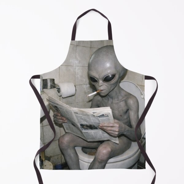 Item preview, Alien in the toilet designed and sold by Kikibou.