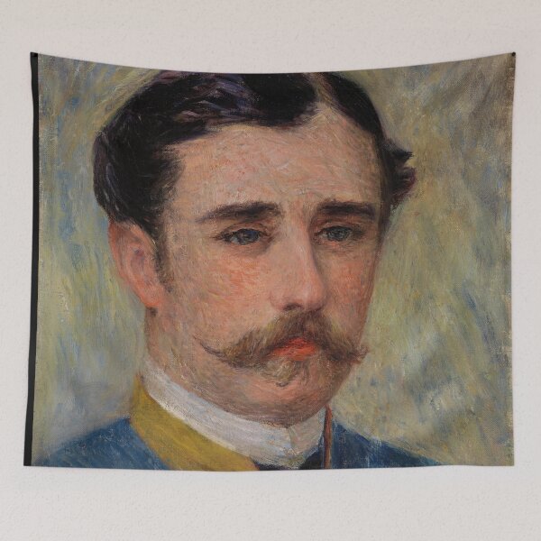 Item preview, Portrait of a Man Monsieur Charpentier by Pierre-Auguste Renoir: Impressionist Portrait Print designed and sold by artofuniverse.