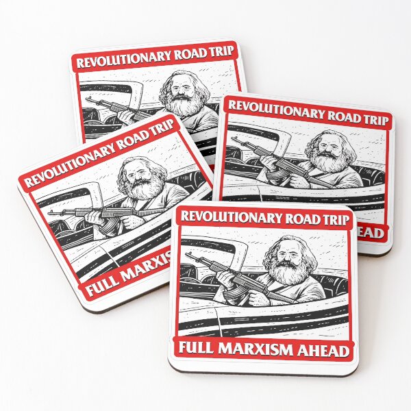 Item preview, Revolution Ride – Full Marxism Ahead sticker designed and sold by Jaideep Walia.