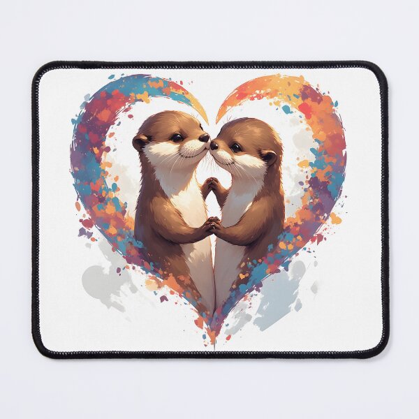 Item preview, Significant Otters Cute Romantic Couple Pun designed and sold by owi-art.