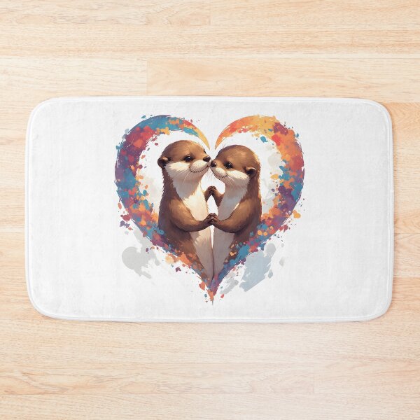 Item preview, Significant Otters Cute Romantic Couple Pun designed and sold by owi-art.