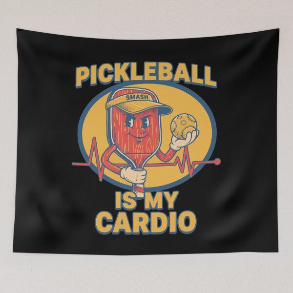 Item preview, Pickleball Is My Cardio Funny Pickleball Player designed and sold by LuminOrb.