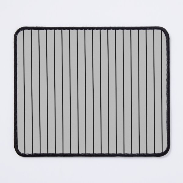 Item preview, Silver And Black Pinstripe Pattern designed and sold by pattern-archive.