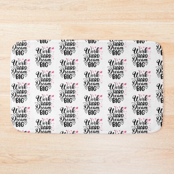 Item preview, work hard dream big designed and sold by MandySony.
