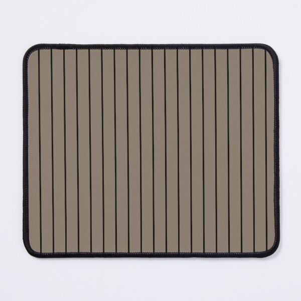 Item preview, Taupe And Black Pinstripe Pattern designed and sold by pattern-archive.