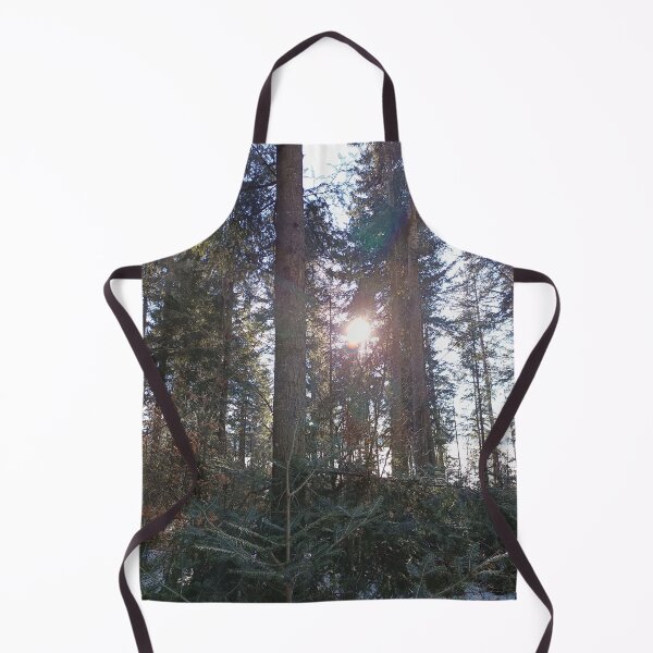 Item preview, Sunlight in the winter forest between tall trees designed and sold by Art by M.H..
