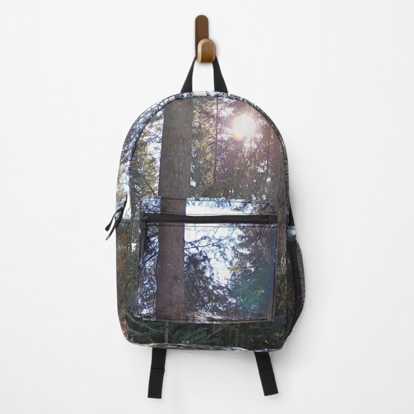 Item preview, Sunlight in the winter forest between tall trees designed and sold by Art by M.H..