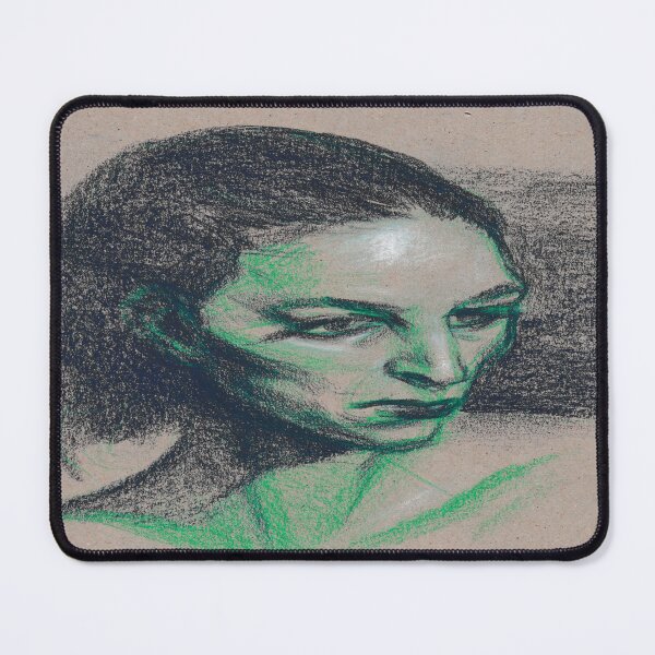 Item preview, 019 Strict Woman Portrait - Intense Gaze Sketch designed and sold by FrenkyTank.