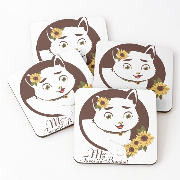Item preview, cat Meow my favorite Bouquet designed and sold by bachourashop.