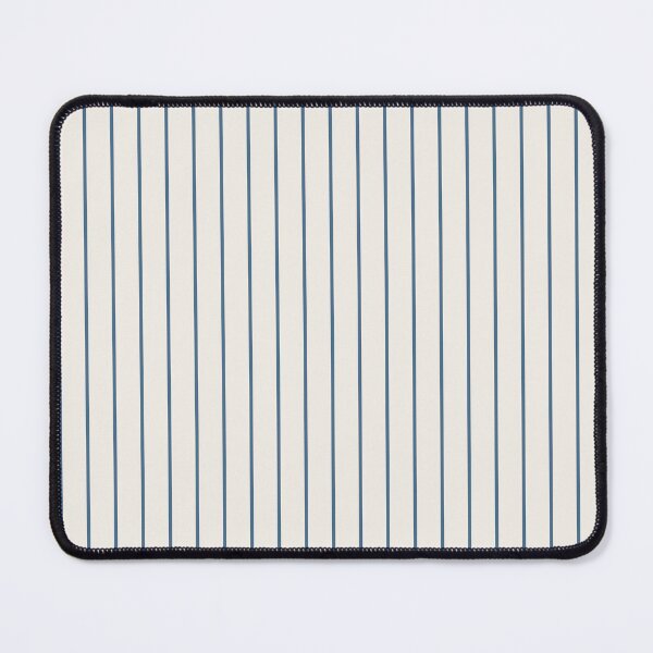 Item preview, Cream And Blue Pinstripe Pattern designed and sold by pattern-archive.