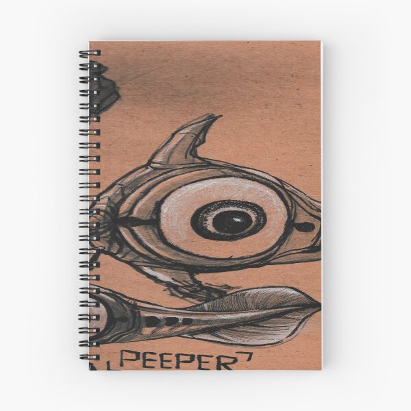 Item preview, 021 Peeper Robot Fish - Bulging Eye Abstract designed and sold by FrenkyTank.